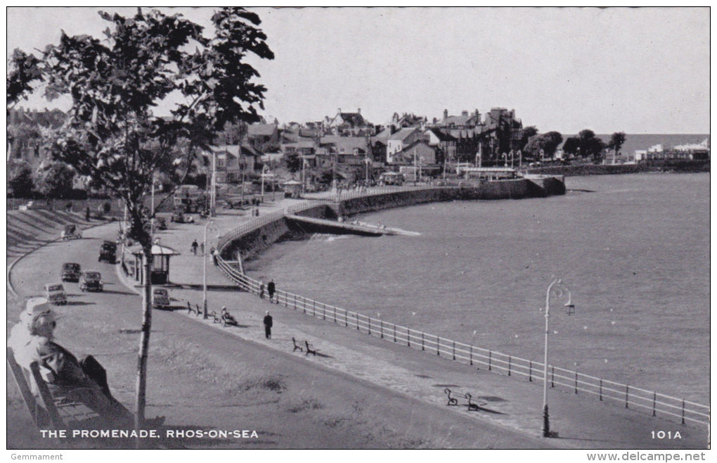 RHOS ON SEA - THE PROMENADE - Denbighshire