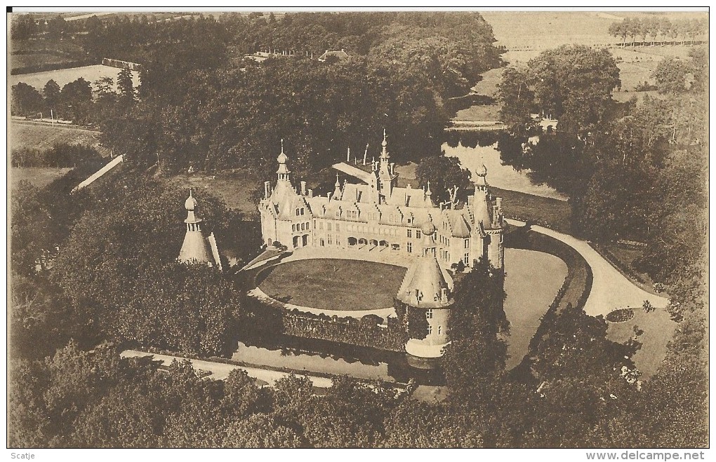 Bachte-Maria-Leerne.   -   Château D´Oydonck.  -  Graaf ´T Kint De Roodenbeke  1931 Naar Deinze - Deinze