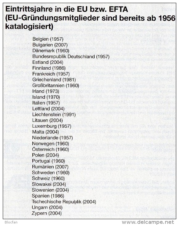 Michel Europa Kompakt Katalog Ab 1956 Mit BRD Neu 69€ In 31 EU-/EFTA-Land A B BG CH CZ D E F FL GB HU I N M P PL RO S SF - Catálogos