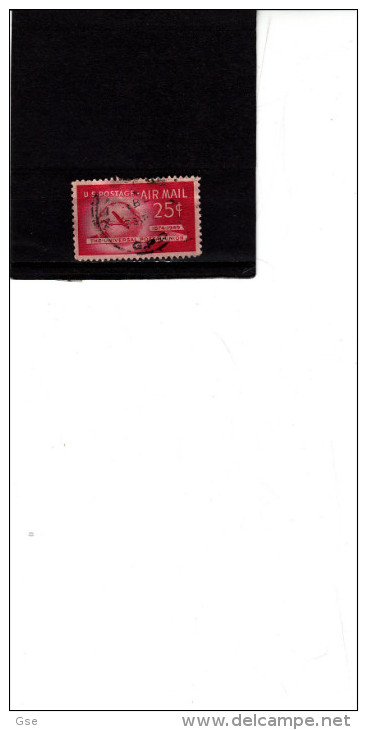 STATI UNITI  1949 - Yvert  A43° - UPU - 2a. 1941-1960 Oblitérés