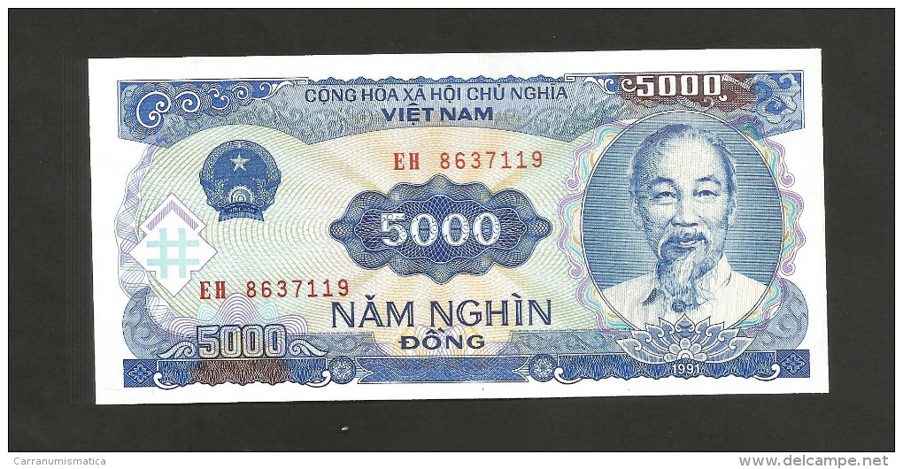 [NC] VIETNAM - 5000 DONG (1991) - HO CHI MINH - Vietnam