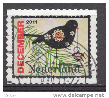 Pays-Bas Mi.nr.:2936 Vogel Mit Christbaumschmuck 2011 Oblitérés / Used / Gestempeld - Oblitérés