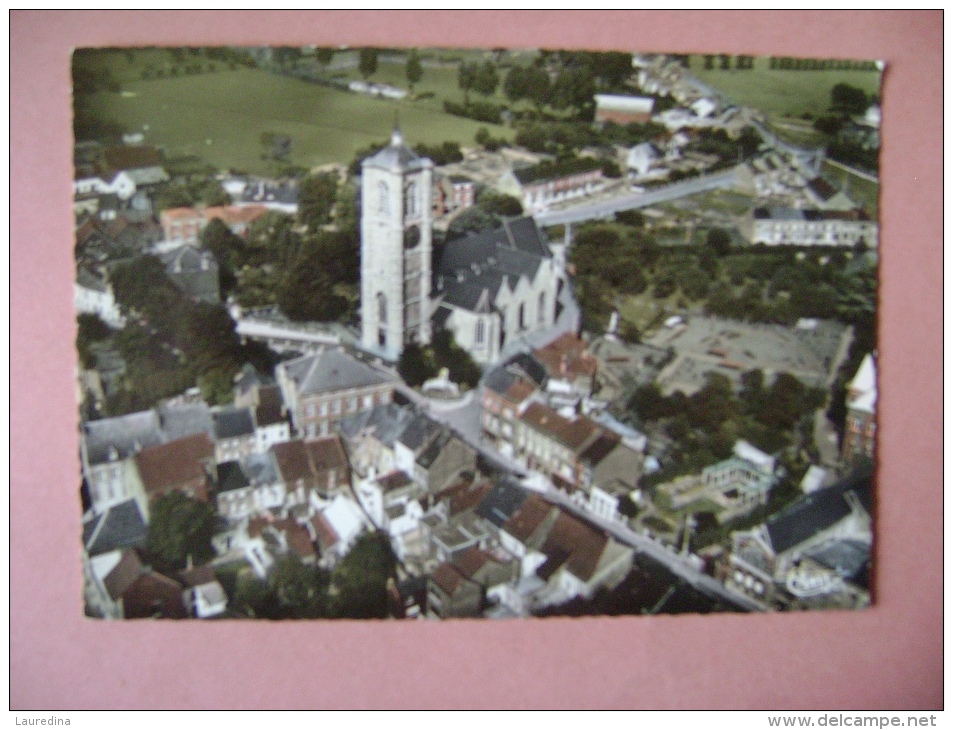 CPM BRAINE LE COMTE N°1523A EGLISE ST GERY -VUE AERIENNE - Braine-le-Comte