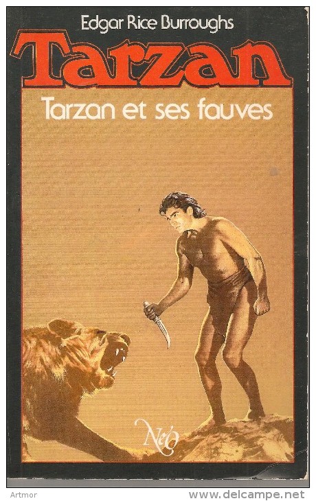 NEO  TARZAN  - N° 3 - E.R  BURROUGHS - TARZAN ET LES FAUVES - Neo