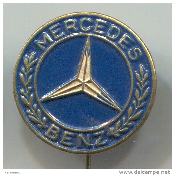 MERCEDES - Car, Auto, Vintage Pin, Badge - Mercedes