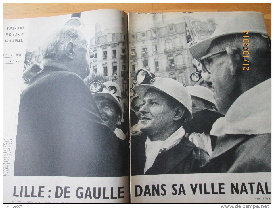 Le General De Gaulle à LILLE 1958 - Unclassified