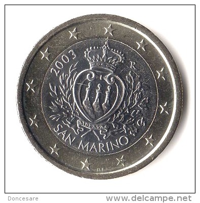 ** 1 EURO SAN MARINO 2003 PIECE NEUVE ** - San Marino