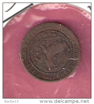 NEDERLAND 1 CENT 1884 - 1849-1890 : Willem III