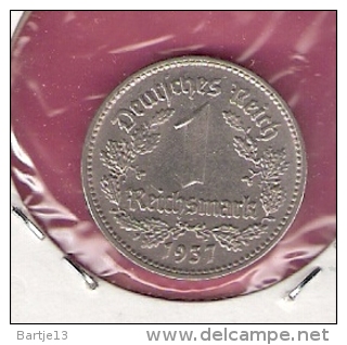 DUITSLAND DERDE RIJK REICHSMARK 1937D - 1 Reichsmark