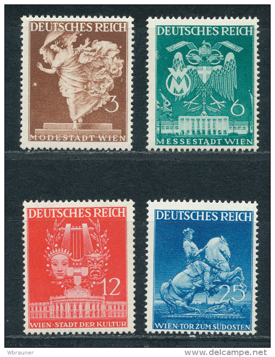 Deutsches Reich 768/71 ** Mi. 14,- - Ungebraucht