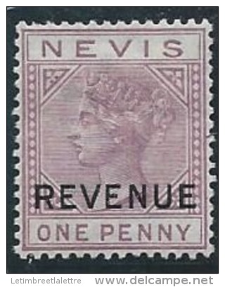 Nevis - Timbres Fiscaux - Postaux - N° 2 * - Neuf Avec Charnière - San Cristóbal Y Nieves - Anguilla (...-1980)