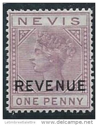 Nevis - Timbres Fiscaux - Postaux - N° 2 * - Neuf Avec Charnière - St.Christopher-Nevis & Anguilla (...-1980)