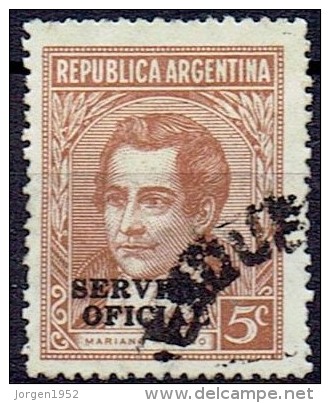ARGENTINA # STAMPS FROM YEAR 1938 STANLEY GIBBONS NUMBER O671 - Service