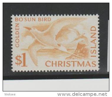 CH-IsMi.Nr20/ - CHRISTMAS ISLAND Swan Bird 1963  ** - Christmas Island