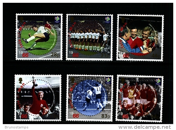 ISLE OF MAN - 2006  FOOTBALL WORLD CHAMPIONSHIP  SET MINT NH - Isola Di Man