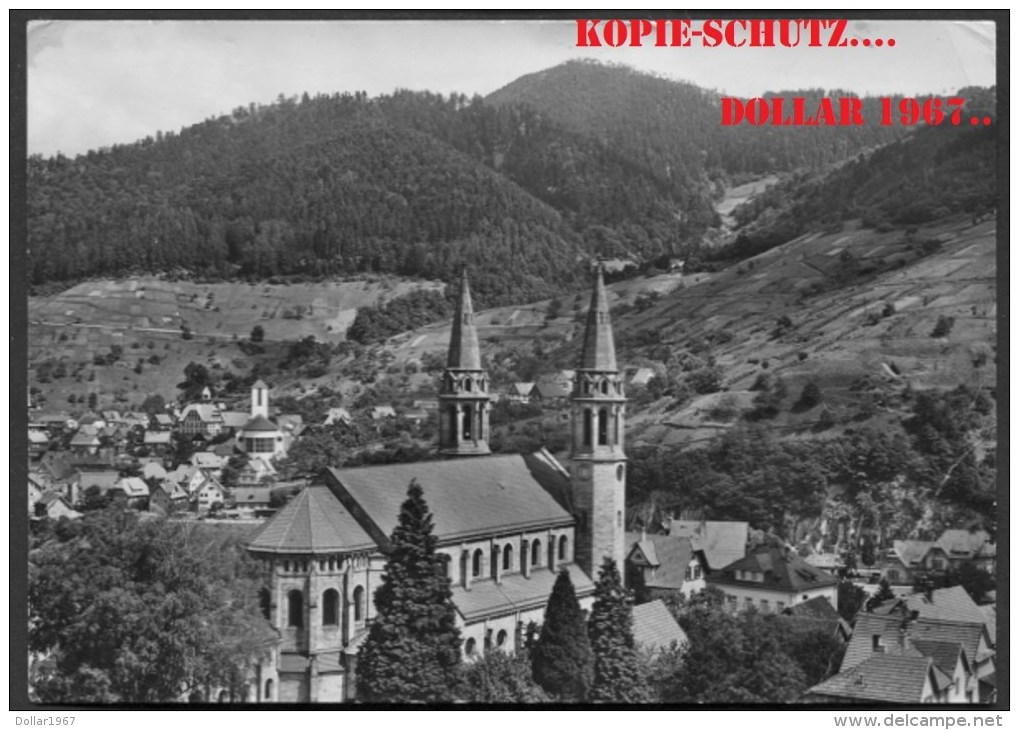 Forbach - Murgtal / Schwarzwald Mit Gausbach .used...25-8-1964...See The 2 Scans  ( Originalscan !!! ) - Forbach