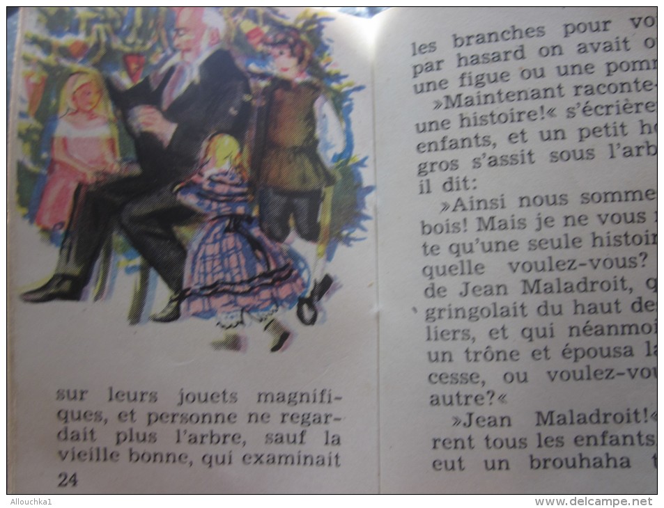 Petit Livre"Les Contes D'Andersen"Hans Christian Andersen"Le  Sapin "2é Partie Illustrations En Chromo &gt;&gt; Vintage - Contes