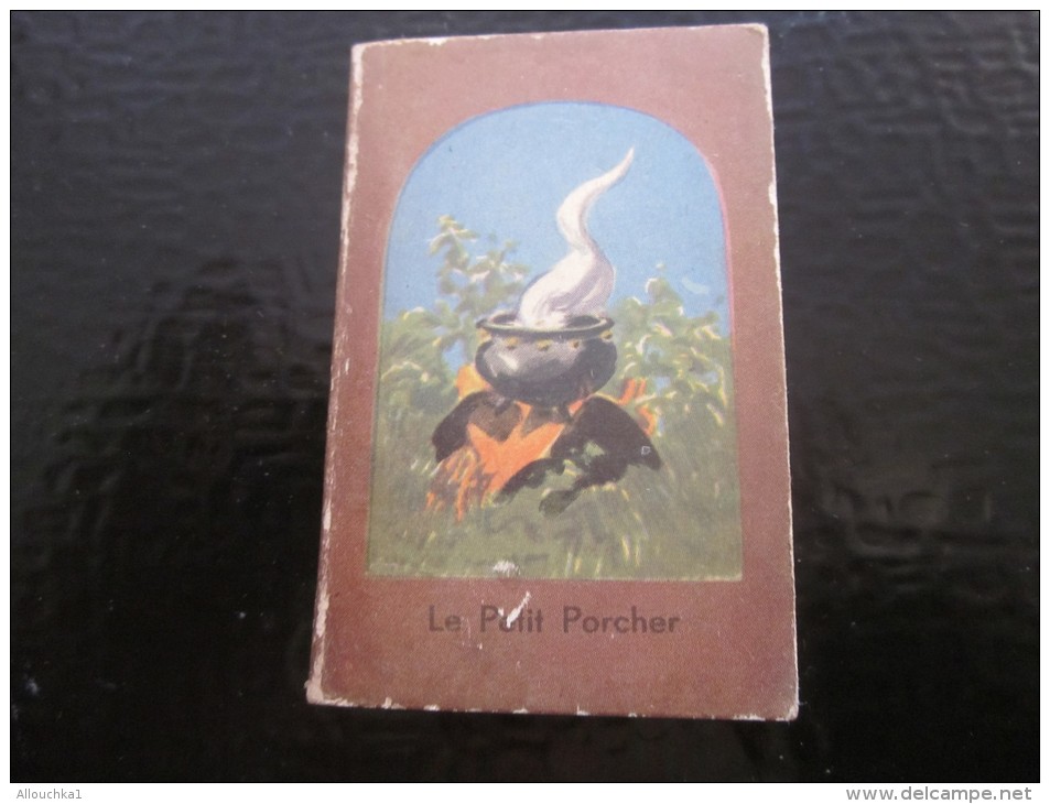 Petit Livre"Les Contes D'Andersen"Hans Christian Andersen"le Petit Porcher " Illustrations En Chromo &gt;&gt; Vintage - Contes