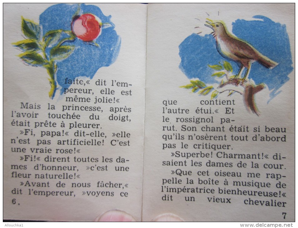 Petit Livre"Les Contes D'Andersen"Hans Christian Andersen"le Petit Porcher " Illustrations En Chromo &gt;&gt; Vintage - Cuentos