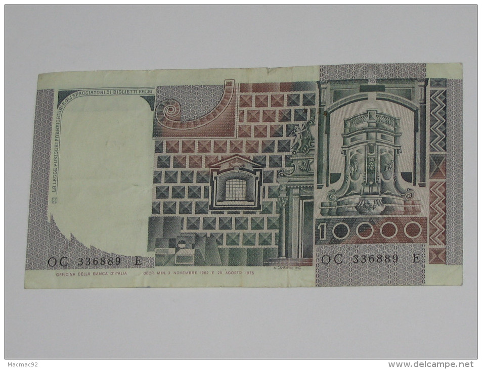 10000 LIRE - Diecimila - ITALIE  - Banca D´Italia 1976-1984 **** EN ACHAT IMMEDIAT **** - [ 9] Verzamelingen