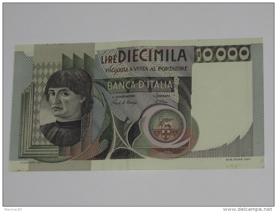 10 000 LIRE - Diecimila - ITALIE  - Banca D´Italia 1976-1984 **** EN ACHAT IMMEDIAT **** Superbe état !!! - [ 9] Verzamelingen