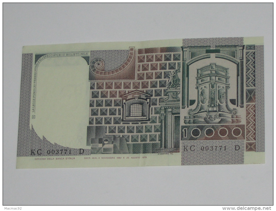 10 000 LIRE - Diecimila - ITALIE  - Banca D´Italia 1976-1984 **** EN ACHAT IMMEDIAT **** Superbe état !!! - [ 9] Sammlungen