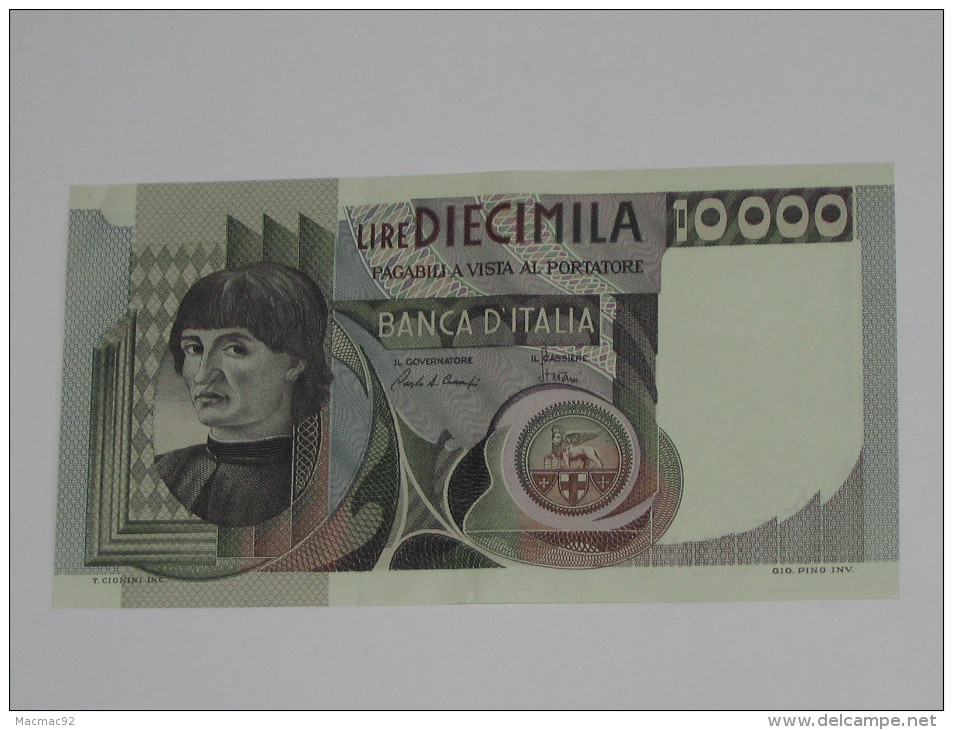 10 000 LIRE - Diecimila - ITALIE  - Banca D´Italia 1976-1984 **** EN ACHAT IMMEDIAT **** Superbe état !!! - [ 9] Colecciones