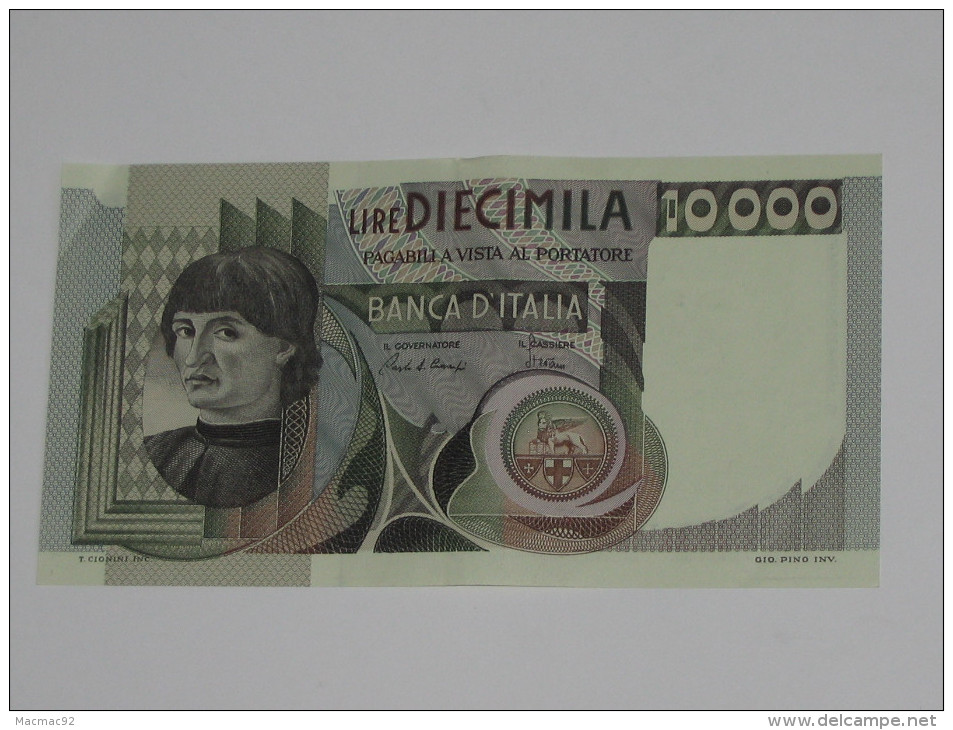 10 000 LIRE - Diecimila - ITALIE  - Banca D´Italia 1976-1984 **** EN ACHAT IMMEDIAT **** - [ 9] Collections