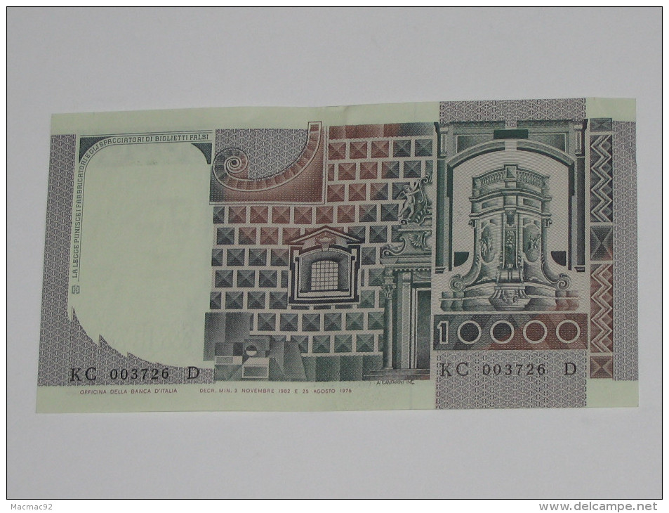 10 000 LIRE - Diecimila - ITALIE  - Banca D´Italia 1976-1984 **** EN ACHAT IMMEDIAT **** - [ 9] Sammlungen