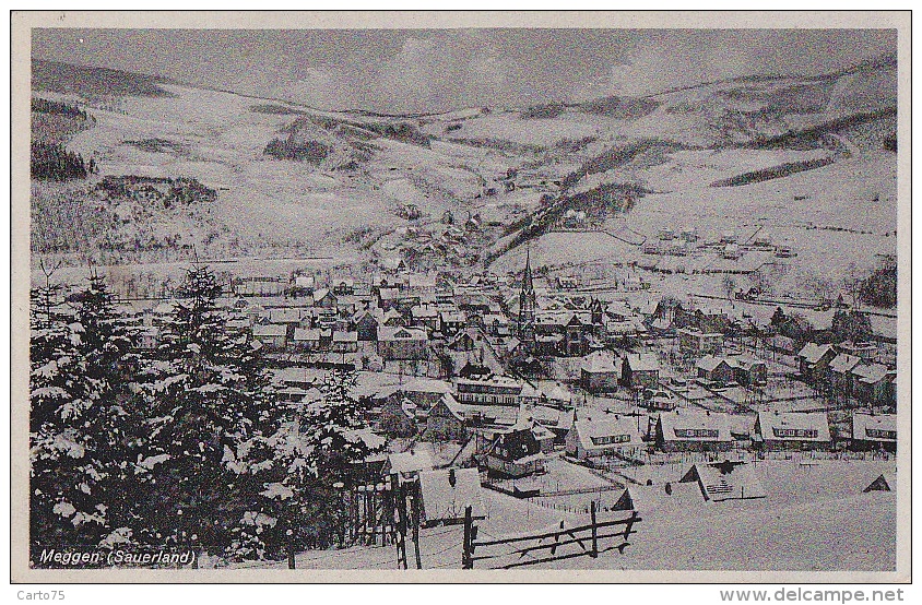 Allemagne -  Sauerland - Meggen - Blick Auf Meggen - Lennestadt