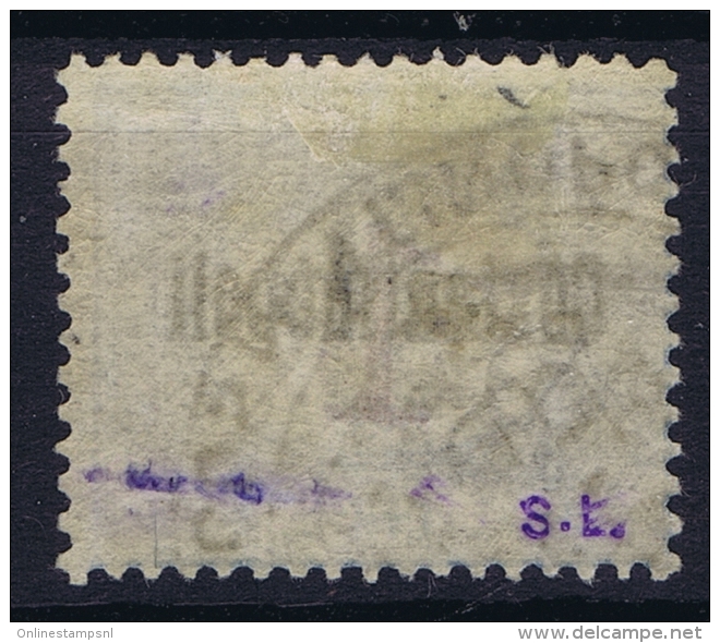 Italy: Levant Segnatasse  Sa Nr 4 Used 1922  Signed/ Signé/signiert/ Approvato - Bureaux D'Europe & D'Asie