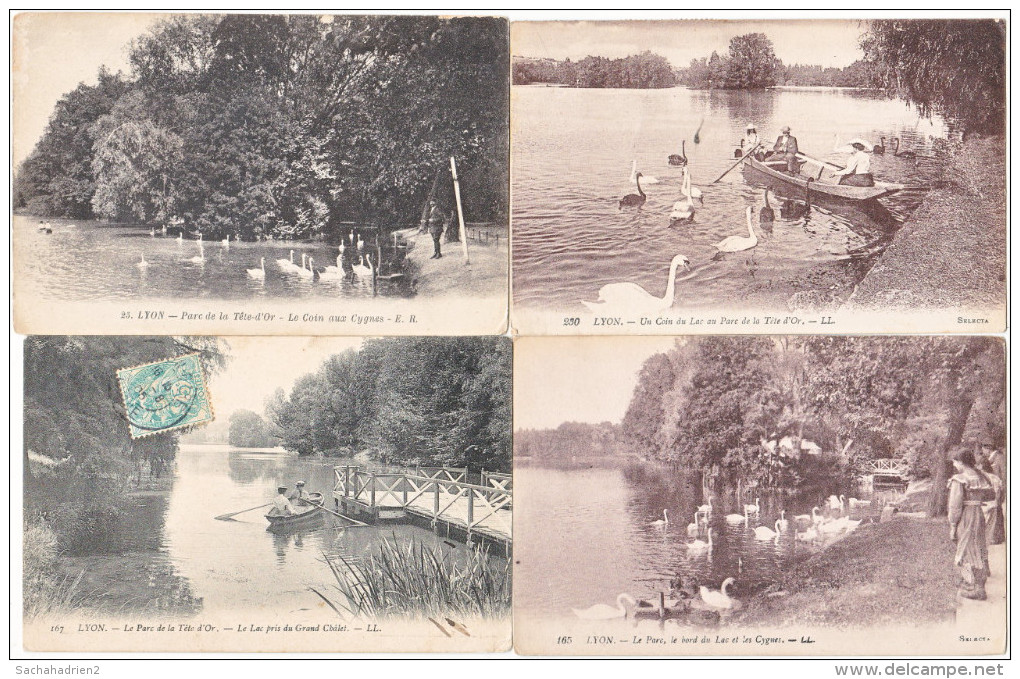 69. LYON. Parc De La Tête D'Or. 20 Cartes - Autres & Non Classés