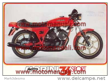 Moto Morini 350 Sport 1981 Depliant Originale Genuine Factory Brochure Prospekt - Motos