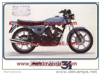 Moto Morini 350 Turismo 1982 Depliant Originale Genuine Factory Brochure Prospekt - Motorräder