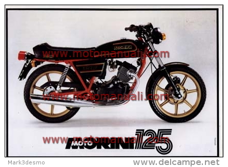 Moto Morini 125 1980 Depliant Originale Genuine Factory Brochure Prospekt - Motorräder