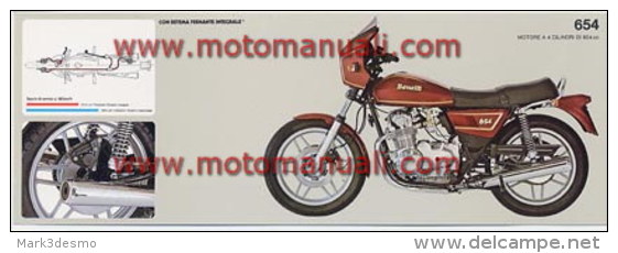 Benelli 654 Depliant Originale Genuine Factory Brochure Prospekt - Motorräder