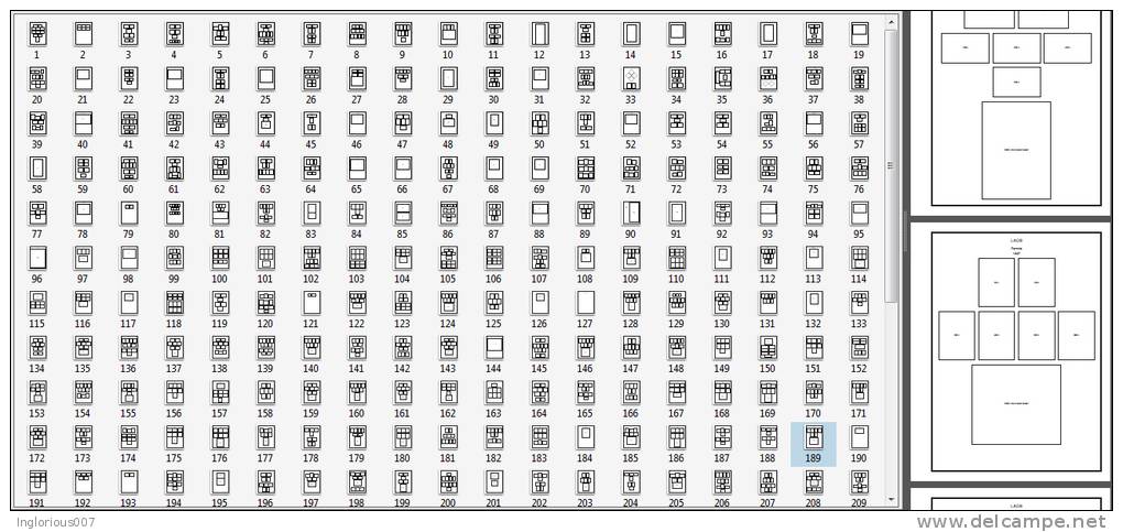 LAOS STAMP ALBUM PAGES 1951-2011 (346 Pages) - English