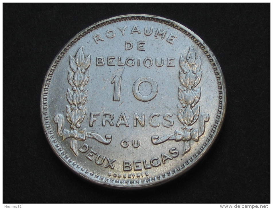 10 Francs - 2 Belgas 1930  - Royaume De BELGIQUE - Leopold I - Leopold II - Albert  **** EN ACHAT IMMEDIAT **** - 10 Frank & 2 Belgas