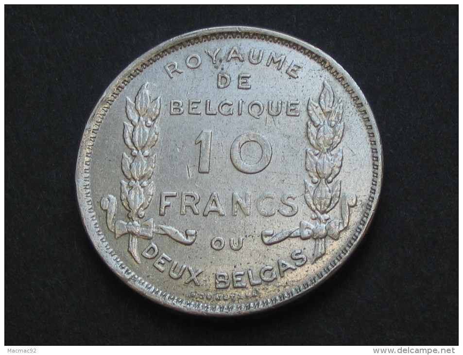 10 Francs - 2 Belgas 1930 - RARE !! - Royaume De BELGIQUE - Leopold I - Leopold II - Albert  **** EN ACHAT IMMEDIAT **** - 10 Francs & 2 Belgas
