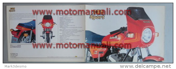 Benelli 125 SPORT 2C 1980 Depliant Originale Genuine Factory Brochure Prospekt - Moto
