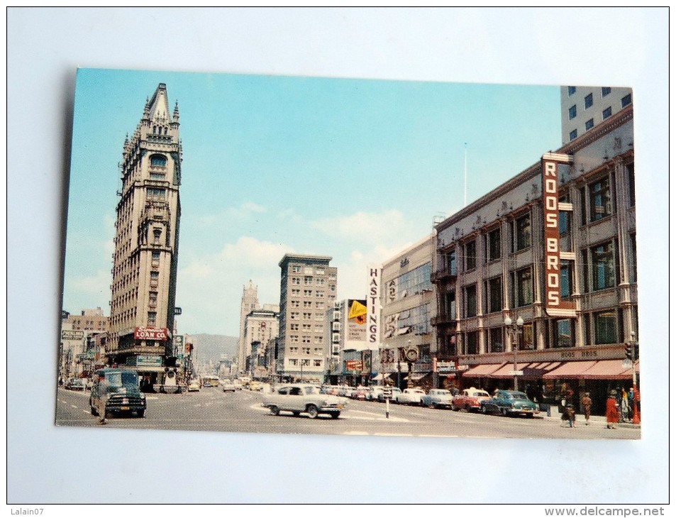 Carte Postale Ancienne : NEW YORK : Oakland Broadway, Roos Bros - Broadway