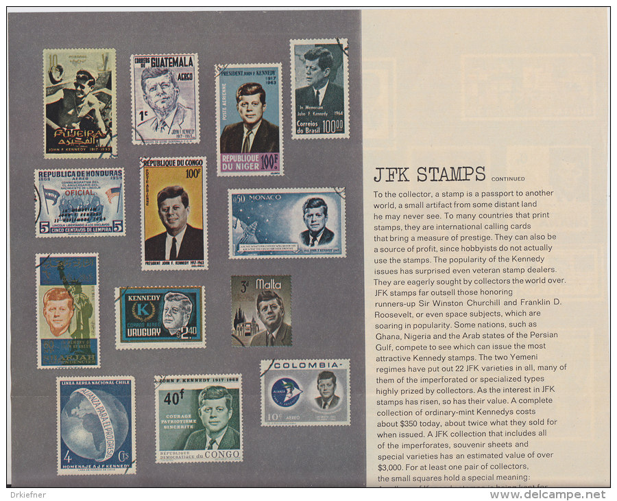 The Big Boom In JFK Stamps, John F. Kennedy, Magazine Pages From 1965-1966 - English (from 1941)