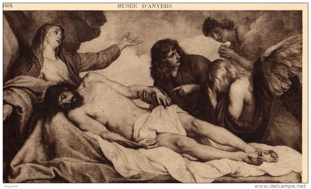 MUSEE D'ANVERS - A. VAN DYCK  - Le Christ Au Tombeau - Peintures & Tableaux