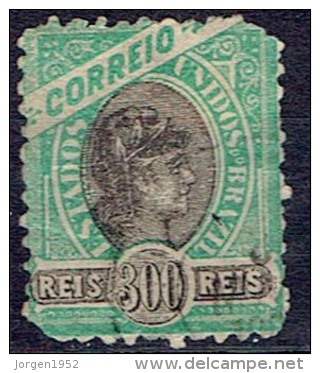 BRAZIL  # STAMPS FROM YEAR 1894  STANLEY GIBBONS 129 - Oblitérés