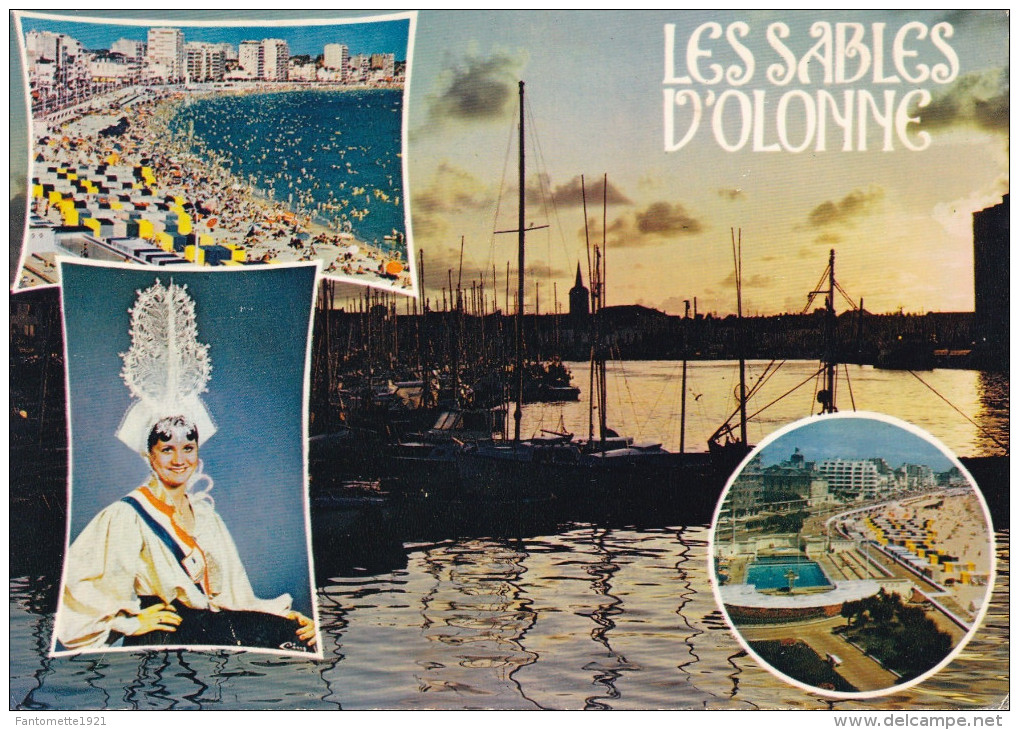 LES SABLES D'OLONNE MULTIVUES (dil90) - Sables D'Olonne