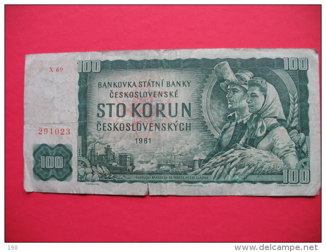 100 Korun - Czechoslovakia