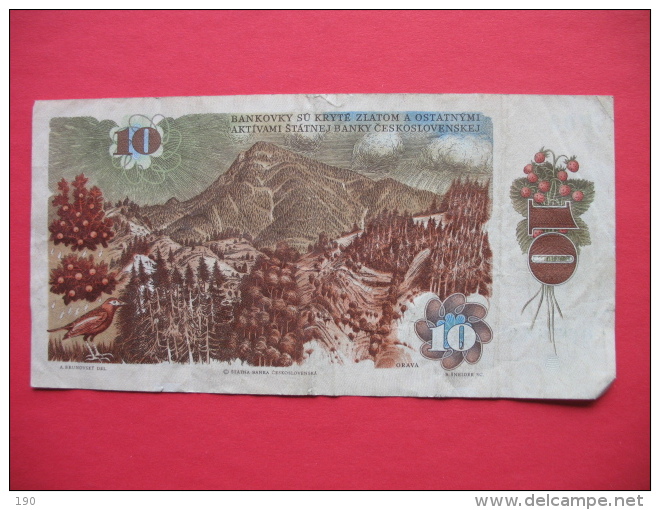 10 Korun - Czechoslovakia