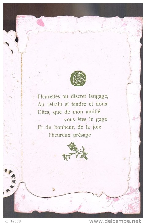 Gage D'Affection . Adressé à Mme Julia Lesoutivier à Courson Par Monbray . Manche . - Souvenir De...