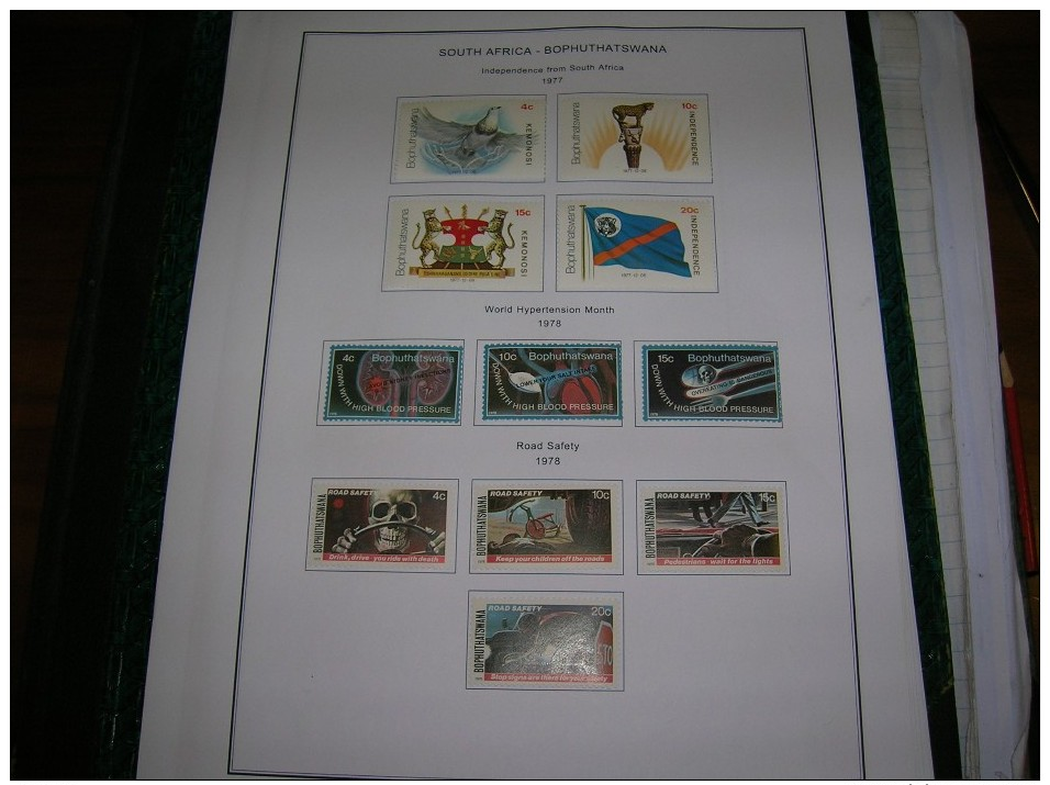Bophuthaswana Collection 1977/1994 MNH In Scott.Album See Summary And 32 Scans - Bophuthatswana