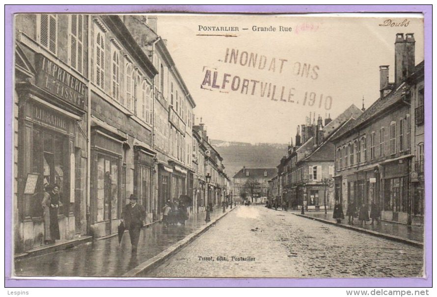 25 - PONTARLIER -- Grande Rue - Pontarlier